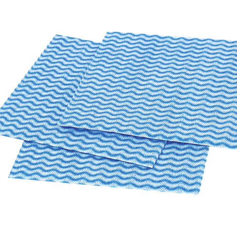 Салфетки ВИСКОЗНЫЕ универсальные MEGA, 34х38 см, КОМПЛЕКТ 10 шт., 50 г/м2, рисунок ВОЛНА, LAIMA, К4119, 605499 — фото 2