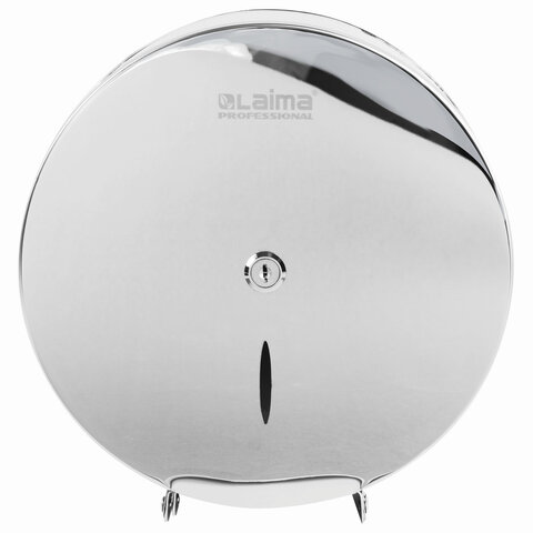 Диспенсер для туалетной бумаги LAIMA PROFESSIONAL INOX, (Система T2) малый, нержавеющая сталь, зеркальный, 605699 — фото 2