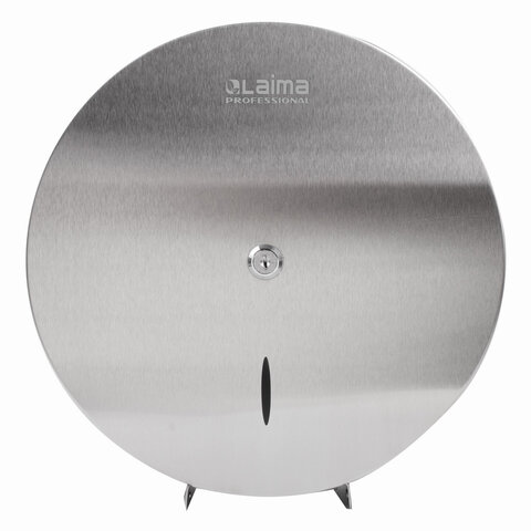 Диспенсер для туалетной бумаги LAIMA PROFESSIONAL INOX, (Система T1) БОЛЬШОЙ, нержавеющая сталь, матовый, 605700 — фото 2