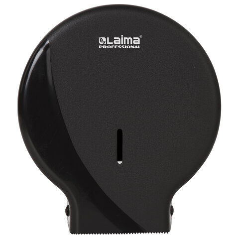 Диспенсер для туалетной бумаги LAIMA PROFESSIONAL ORIGINAL (Система T2), малый, черный, ABS-пластик, 605767 — фото 2