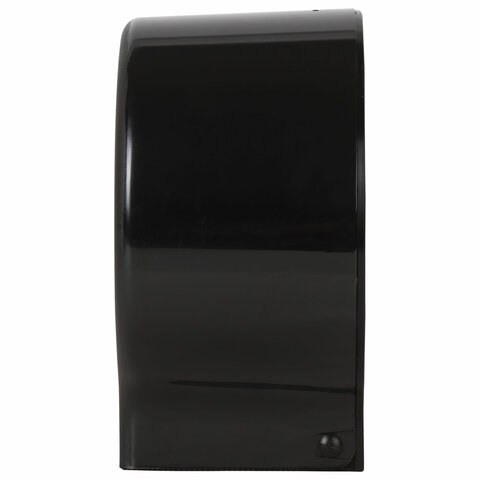Диспенсер для туалетной бумаги LAIMA PROFESSIONAL ORIGINAL (Система T2), малый, черный, ABS-пластик, 605767 — фото 3