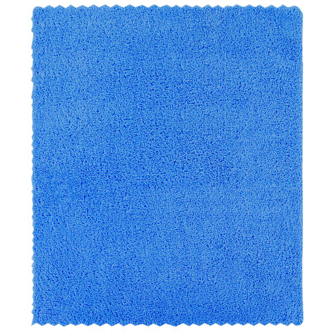 Тряпка для мытья пола из микрофибры 70х80 см "ULTRASONIC INDIGO COLOUR", синяя, 220 г/м2, LAIMA HOME, 608220 — фото 3