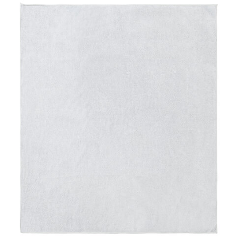Тряпка для мытья пола из микрофибры 70х80 см "OVERLOCK GREY COLOUR", серая, 220 г/м2, LAIMA HOME, 608223 — фото 3