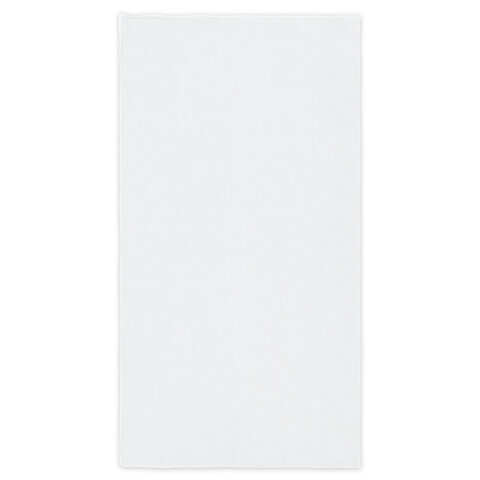Салфетка из МИКРОФИБРЫ 40х80 см, WHITE ULTRA DENSE OVERLOCK, белая, 280 г/м2, LAIMA HOME, 608227 — фото 3