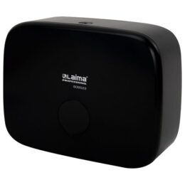 Диспенсер для полотенец LAIMA PROFESSIONAL PREMIUM BLACK (Система H2), Z-сложения, черный, ABS-пластик, 609522