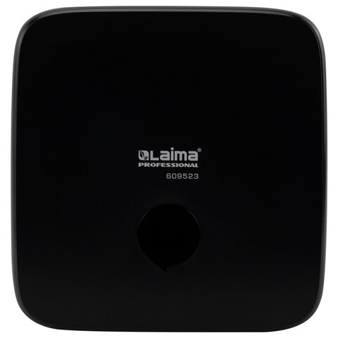 Диспенсер для полотенец LAIMA PROFESSIONAL PREMIUM BLACK (Система H3), V-сложения, черный, ABS-пластик, 609523 — фото 2