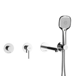 Мюриц (Muritz) 9851.98DVR2.444.010.065.443 Встраиваемый комплект для ванны с лейкой и изливом