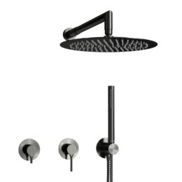 Рейн (Rhein) 9951.99DVR2.019.116.444.010.137GR Встраиваемый комплект для душа с верхней насадкой и л
