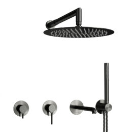 Рейн (Rhein) 9951.99DVR3.019.116.444.010.137.443GR Встраиваемый комплект для ванны с верхней душевой