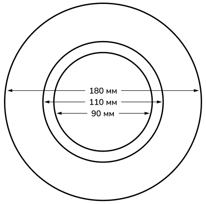 Кольцо переходник для измельчителя Fmark FM-B18-11 — фото 2