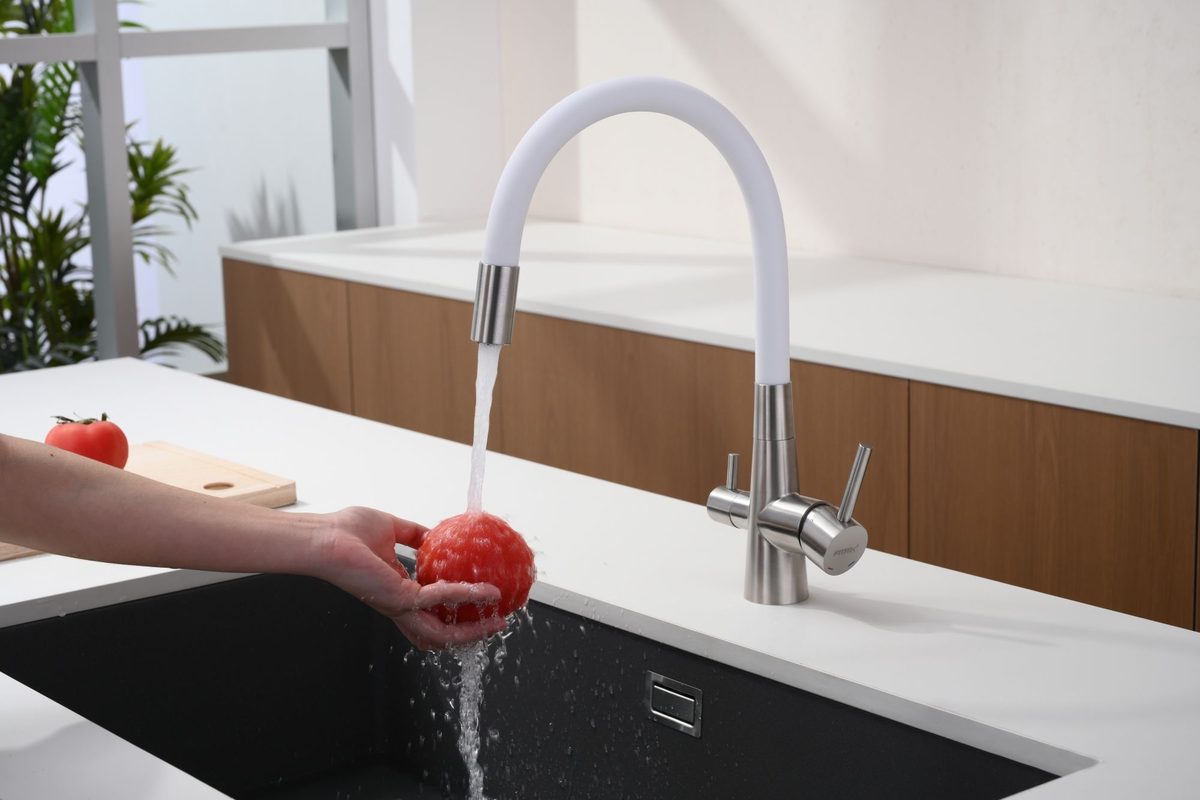 Смеситель для кухонной мойки Fmark FS1062-L02 под фильтр питьевой воды — фото 15