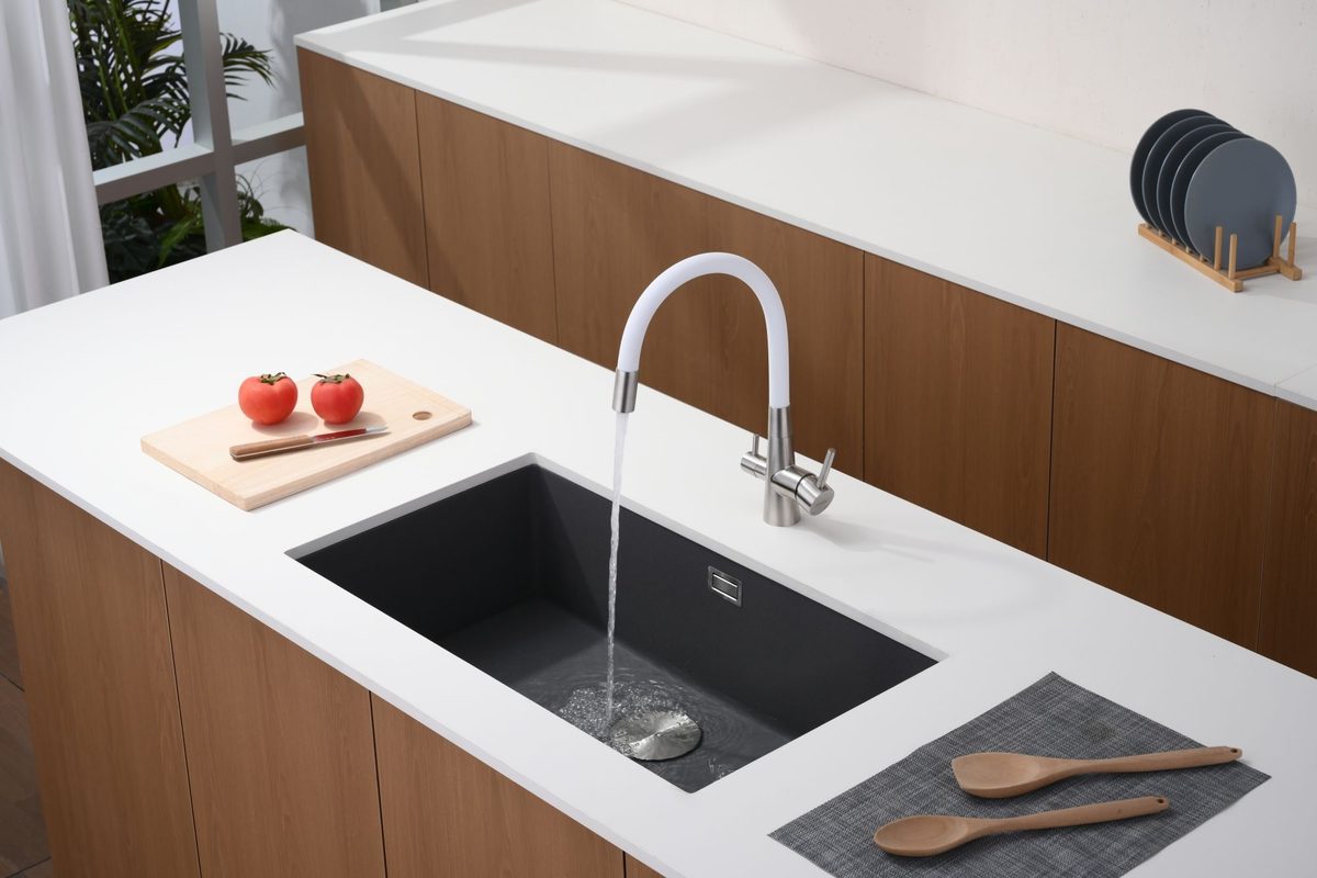 Смеситель для кухонной мойки Fmark FS1062-L02 под фильтр питьевой воды — фото 17