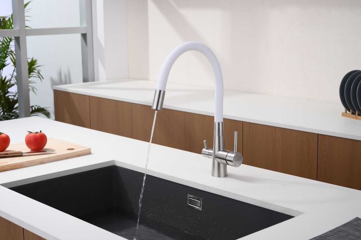 Смеситель для кухонной мойки Fmark FS1062-L02 под фильтр питьевой воды — фото 19