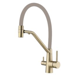 Смеситель для кухонной мойки под фильтр питьевой воды Fmark FS1462-C12