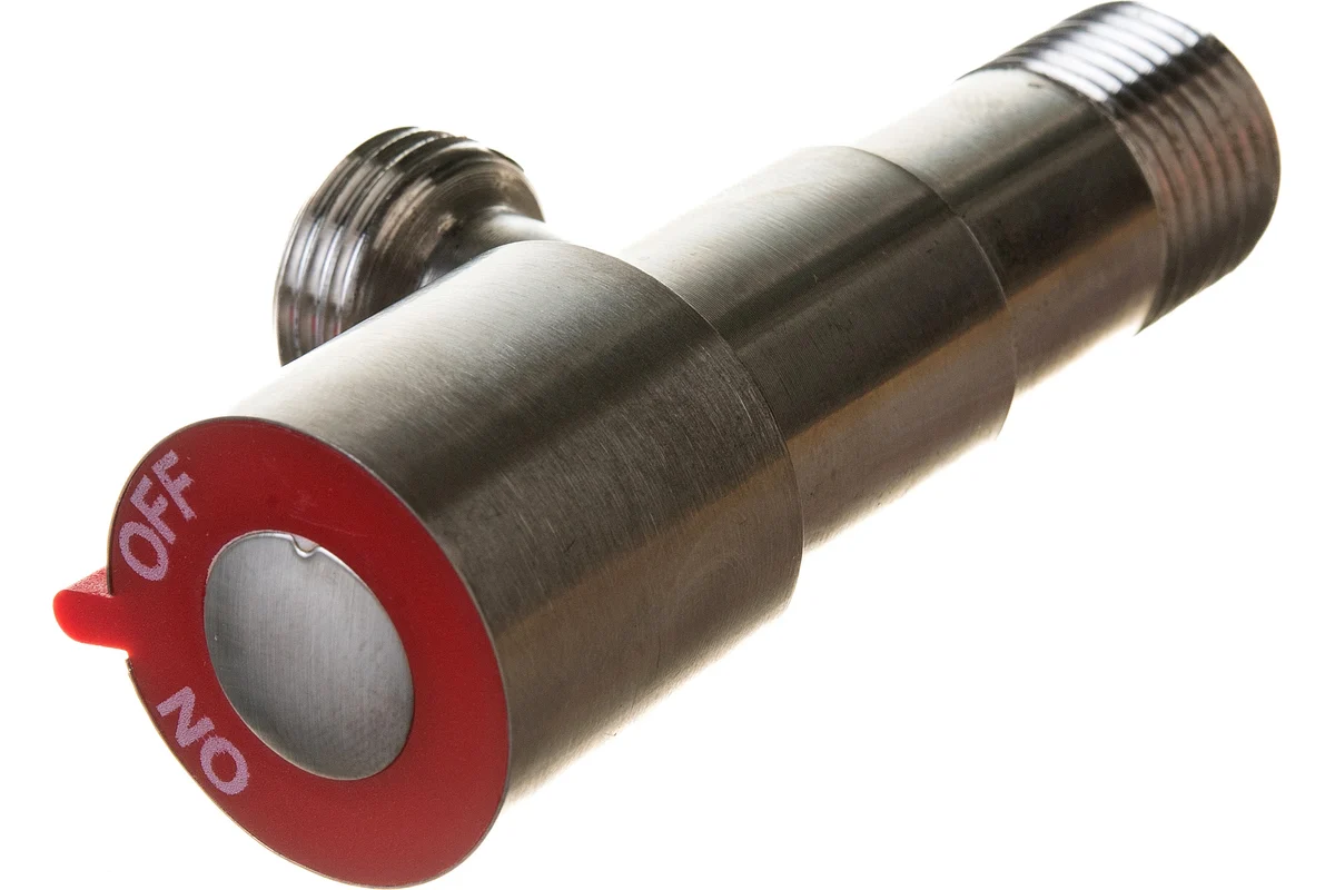 Угловой вентиль Fmark FS(001)10 (горячая вода) 1/2" на 1/2" — фото 3