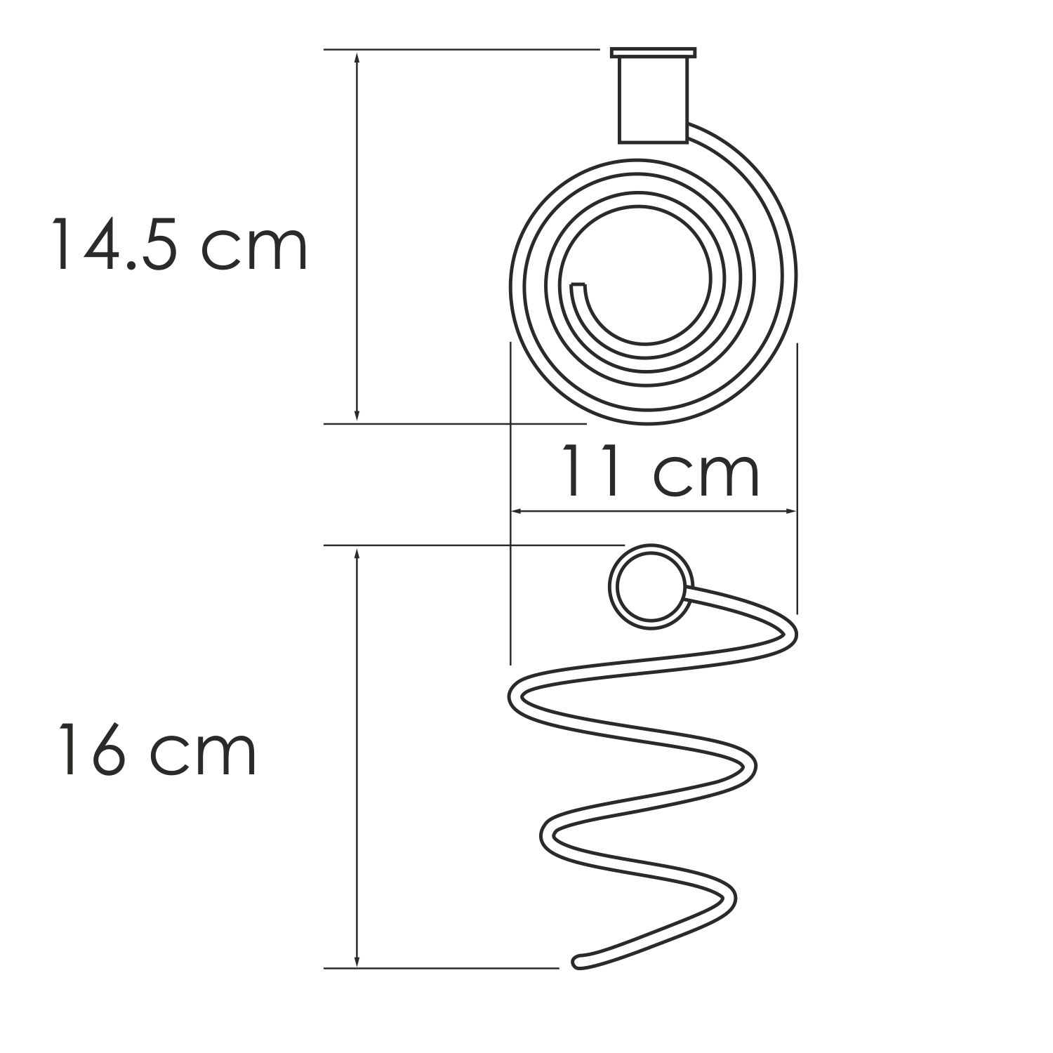 K-1080PG Держатель фена — фото 2