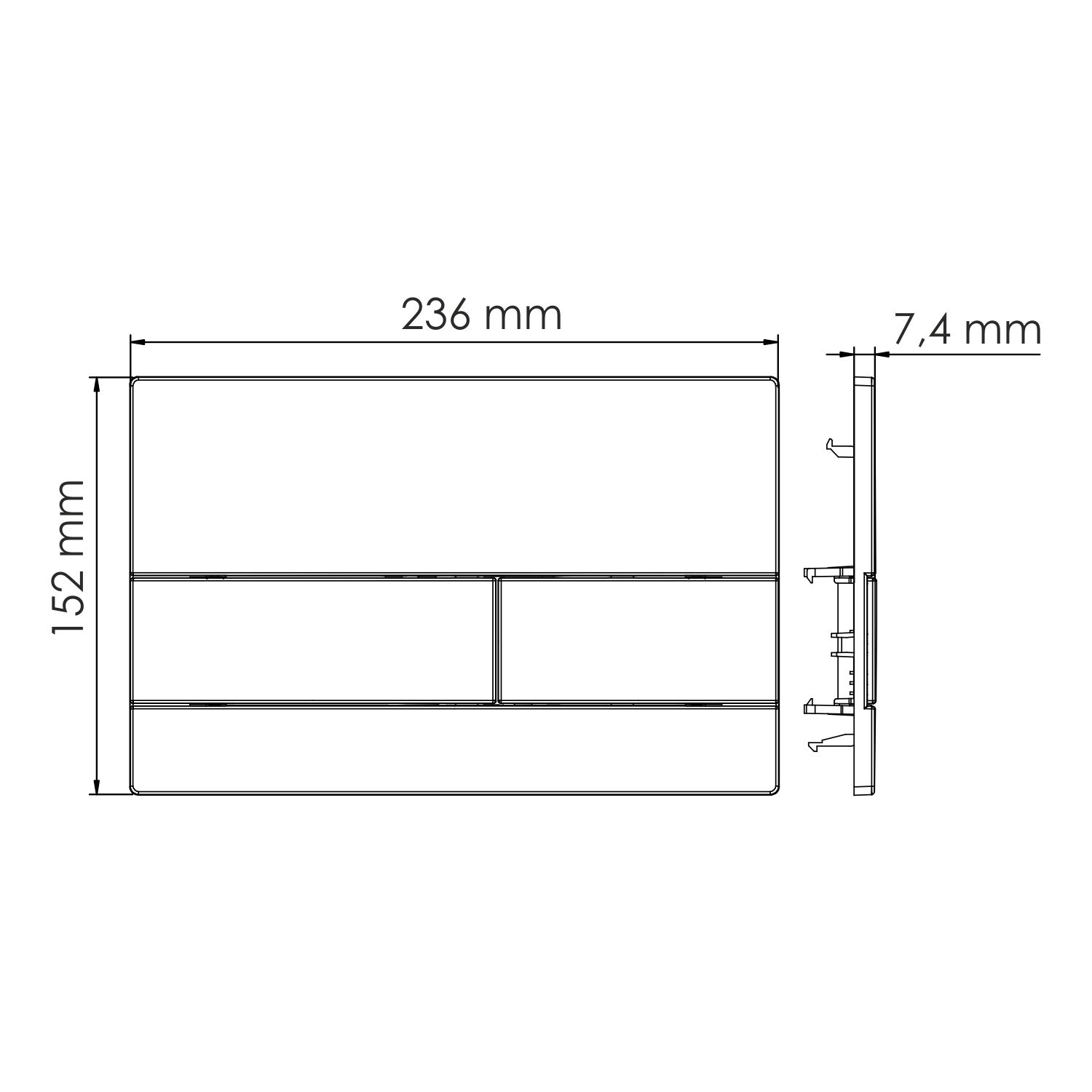 PB04 Кнопка смыва — фото 2