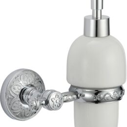 Дозатор для жидкого мыла с настенным держателем S-005831A Savol