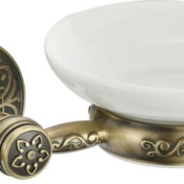Мыльница керамическая с настенным держателем S-005859C Savol