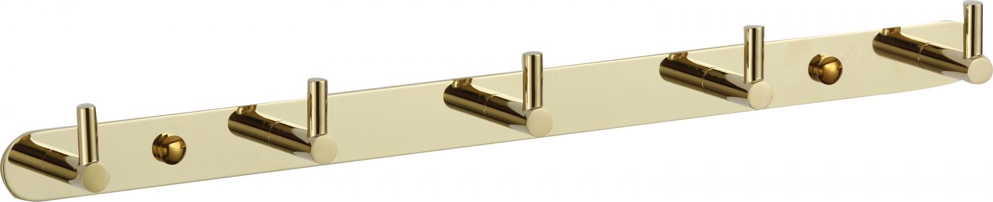 Планка с крючками (5 крючков) Savol S-007215B