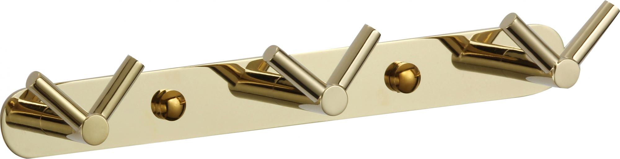 Планка с крючками (3 крючка) Savol S-007223B