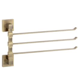 Держатель для полотенец поворотный (3-ой) Savol S-06503C