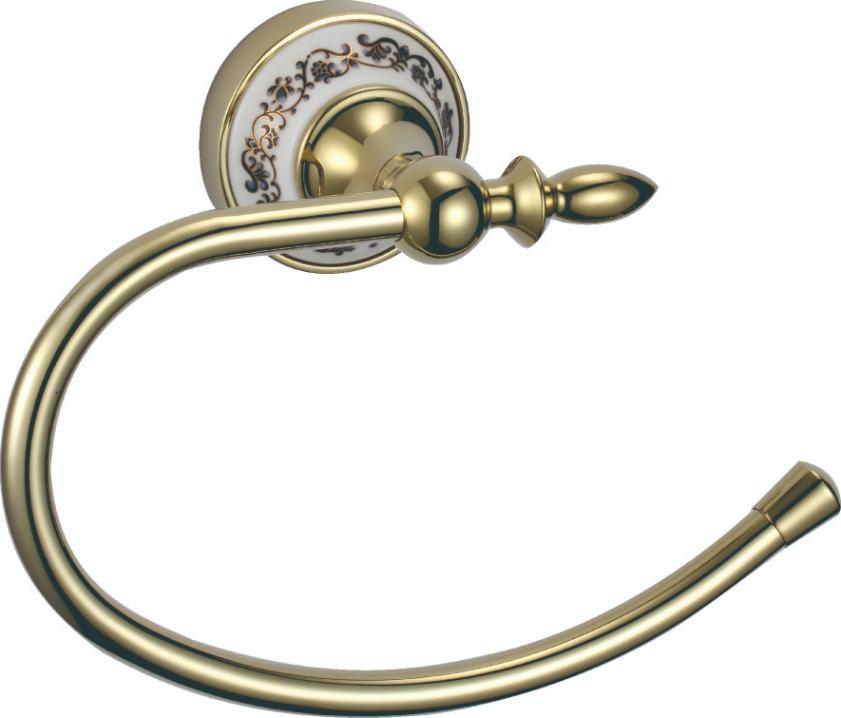 Держатель для полотенец кольцевой Savol S-06860B