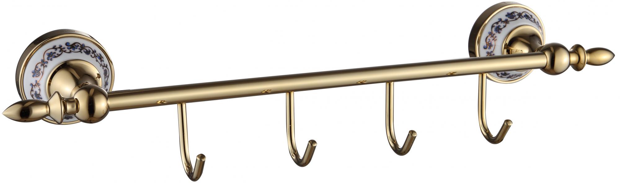Планка с крючками (4 крючка) Savol S-06874B