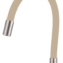 Гибкий излив 1/2″бежевый Savol S-CG12L