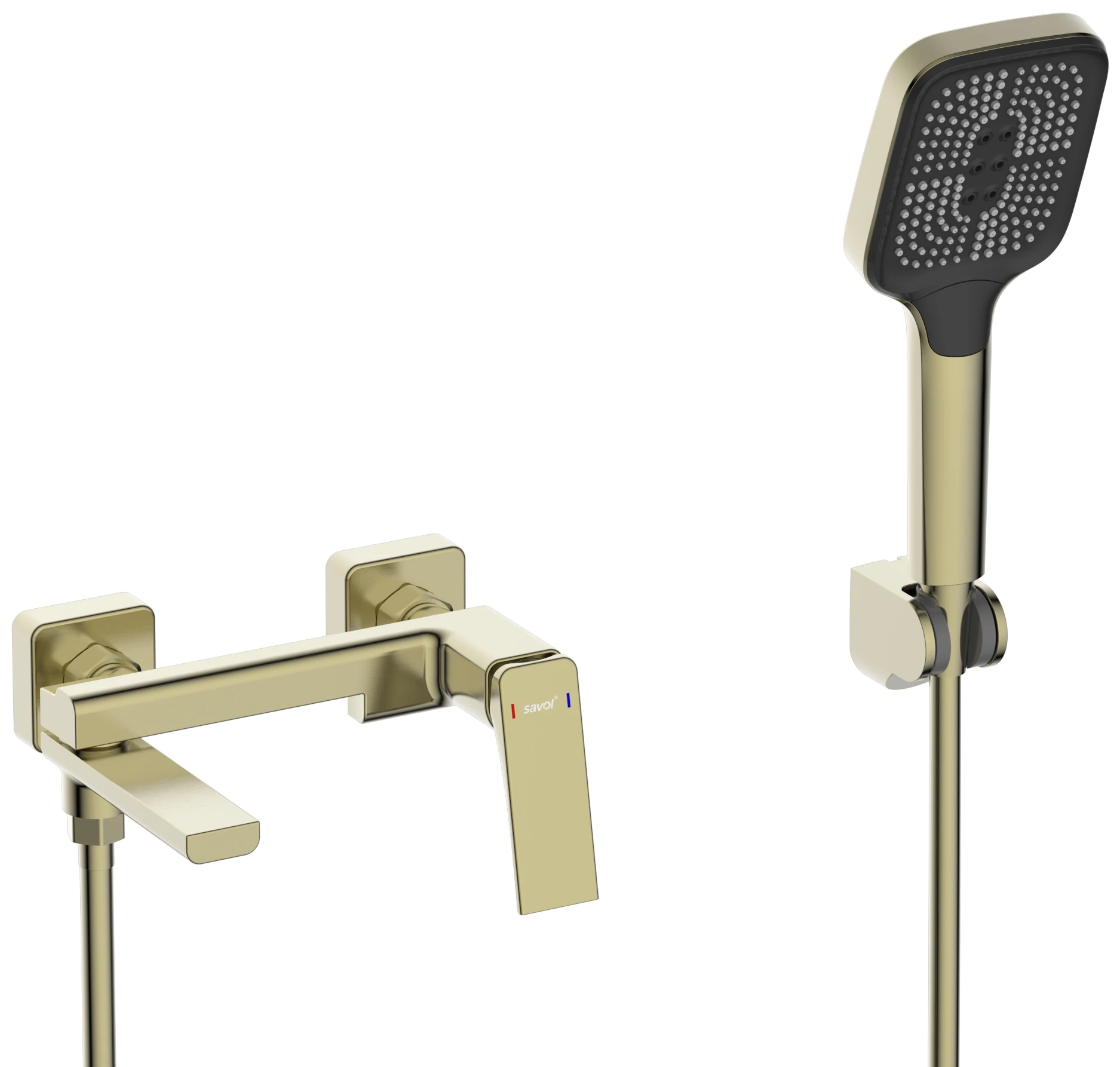 Смеситель для ванны и душа Savol S-DG2324C