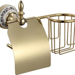 Держатель для туалетной бумаги и освежителя Savol S-L06851B