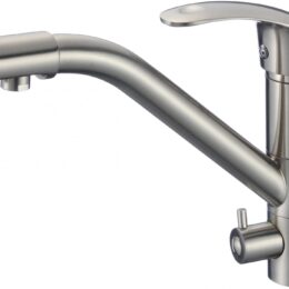 Смеситель для кухонной мойки с фильтром питьевой воды Savol S-L1321L