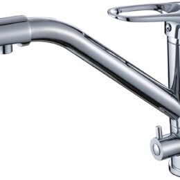 Смеситель для кухонной мойки с фильтром питьевой воды Savol S-L1321