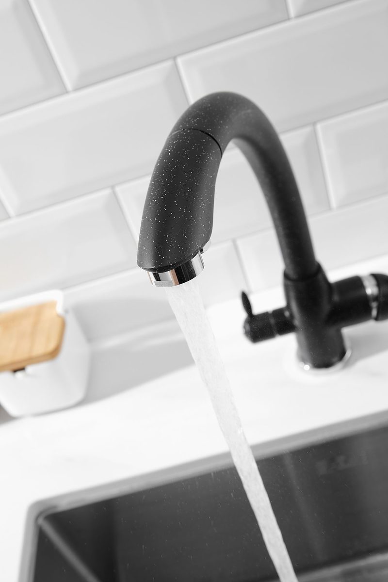 Смеситель для кухонной мойки с фильтром питьевой воды Savol S-L1699H — фото 14