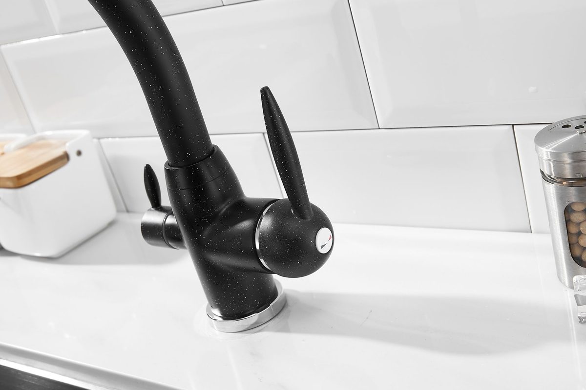 Смеситель для кухонной мойки с фильтром питьевой воды Savol S-L1699H — фото 18