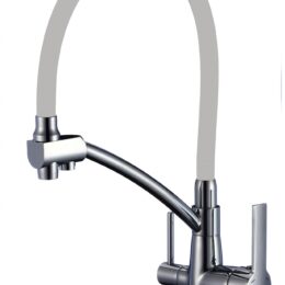 Смеситель сатин (матовый) под фильтр для мойки Savol S-L1805L-04