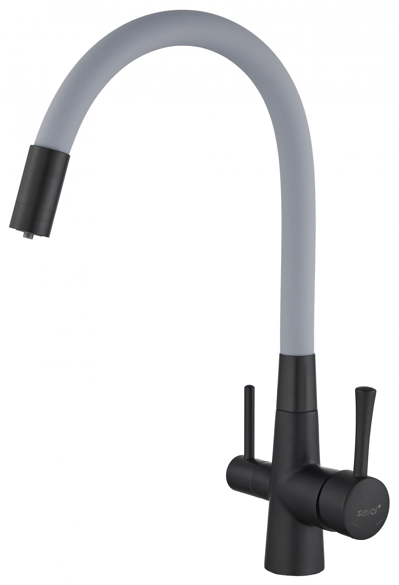 Смеситель для кухонной мойки под фильтр питьевой воды Savol S-L1806H-04