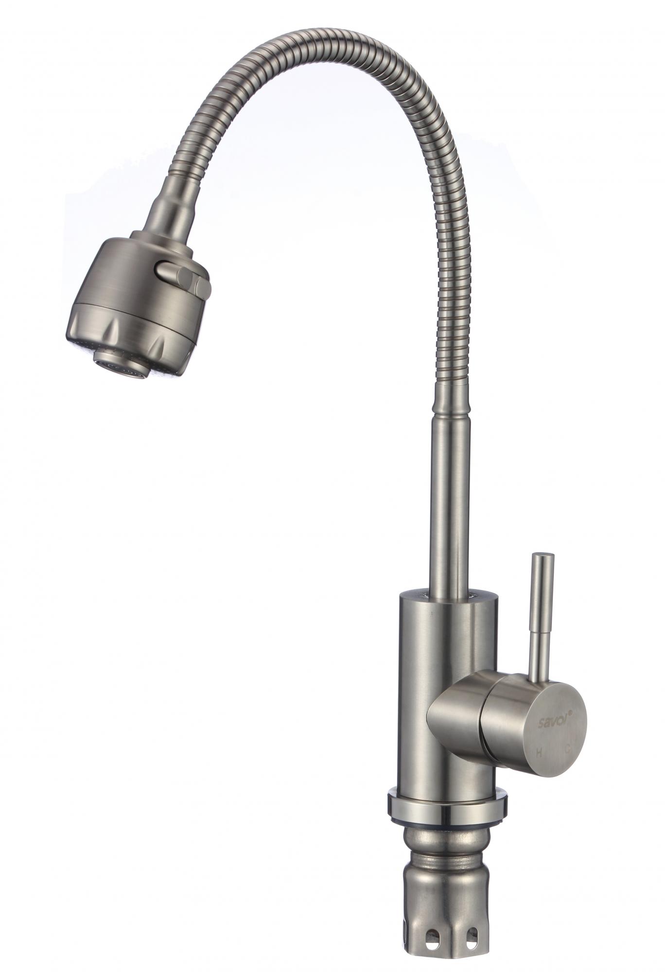 Смеситель для кухонной мойки Savol S-SUS3002-1