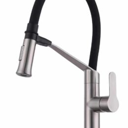 Смеситель для кухонной мойки с гибким цветным изливом Savol S-SUS6013-01