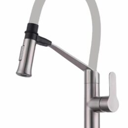 Смеситель для кухонной мойки с гибким цветным изливом Savol S-SUS6013-04