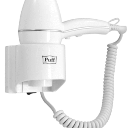 Фен для волос "Puff-1800", белый, 1,8 кВт