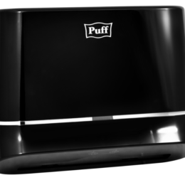 Диспенсер бумажных полотенец Puff-5135Bl, черный, ABS-пластик