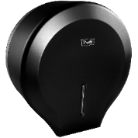 Диспенсер туалетной бумаги Рuff-7130Bl, черный, ABS-пластик, с ключом