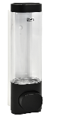 Дозатор для мыла Puff-8105Bl, 250 мл, черный, ABS-пластик