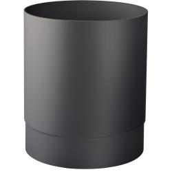 Ведро для мусора без крышки 13 л. ABS BLACK 14028.N чёрный