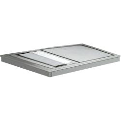 Встраиваемый диспенсер для бумаги в столешницу нерж. сталь COMPACT 12041.S матовый