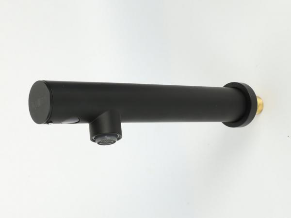 Кран сенсорный настенный латунь NOFER 07263.N чёрный