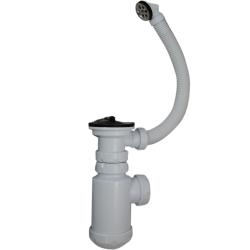 Сливной комплект для раковины ABS NOFER 13108.W белый
