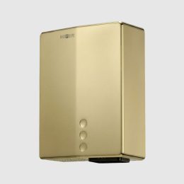 Сушилка сенсорная 2050 W нерж. сталь BIGFLOW EVO 01481.G золото матовое