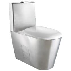 Унитаз напольный нерж. сталь NOFER 13016.S матовый